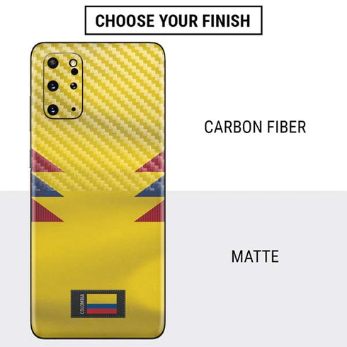 Colombia Soccer Flag Galaxy S20 Plus Skin